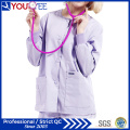 Custom cuidados de saúde hospitalar Workwear Warm up Snap Front Scrub Jacket (YHS114)